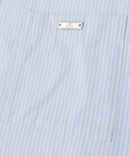 CONVERSE TOKYO（コンバーストウキョウ）の「【HL】DETACHABLE TIE CROPPED SHIRT（シャツ/ブラウス・レディース・サックスブルー/ストライプ・FREE）」の17枚目の写真