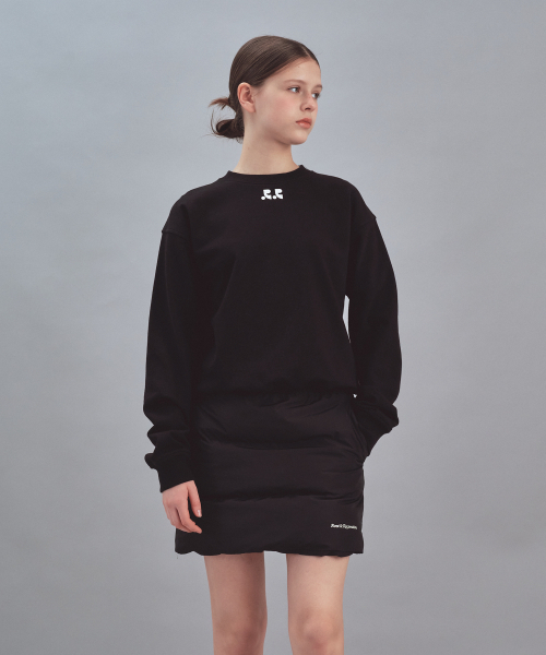 Rest&Recreation(レストアンドレクリエーション)の「DOUBLE LOGO SWEATSHIRT - BLACK(スウェット・メンズ・その他・LARGE/SMALL)」の1枚目の写真