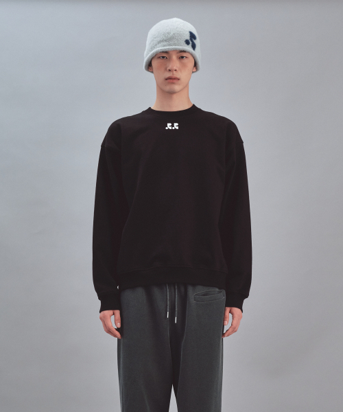 Rest&Recreation(レストアンドレクリエーション)の「DOUBLE LOGO SWEATSHIRT - BLACK(スウェット・メンズ・その他・LARGE/SMALL)」の6枚目の写真
