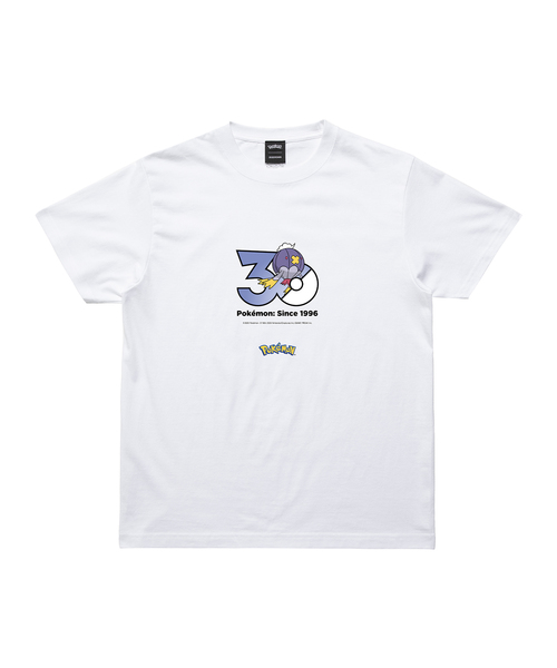 ZOZOSPOT(ゾゾスポット)の「Pokemon 30th Anniversary 1025 T-shirt 「フワライド」(Tシャツ/カットソー・レディース・ホワイト・SMALL/MEDIUM/LARGE/X-LARGE/XX-LARGE/XXX-LARGE/100cm/110cm/120cm/130cm/140cm/150cm/160cm)」の1枚目の写真