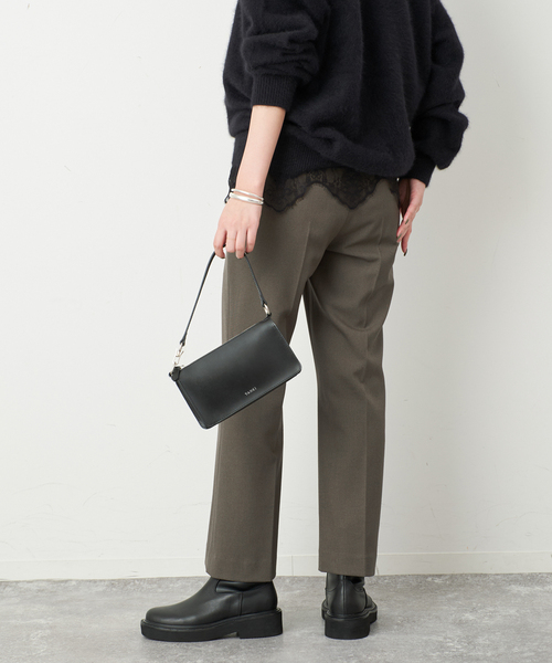 SLOBE IENA(スローブイエナ)の「スティックパンツ(スラックス・レディース・ブラック/カーキ・38/36)」の21枚目の写真