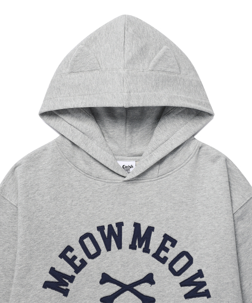Cavish（カビシ）の「MEOW MEOW CAT EAR HOODIE GREY(CV2GFFM401A)（パーカー・レディース・ライトグレー・SMALL）」の5枚目の写真