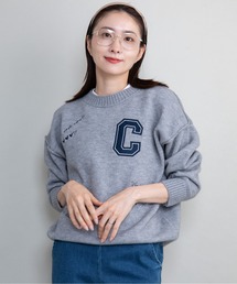 ”C”カレッジ風ロゴニット