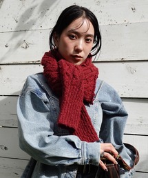 Ameri（アメリ）の「MULTI WAY CABLE KNIT MUFFLER（マフラー）」