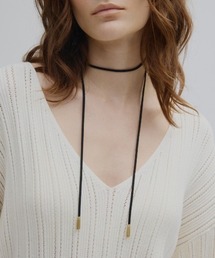 Ameri（アメリ）の「SUEDE CORD METAL CHOKER（チョーカー）」