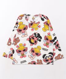 HYSTERIC MINI（ヒステリックミニ）の「PLUMP MINI総柄 長袖Tシャツ（Tシャツ/カットソー）」