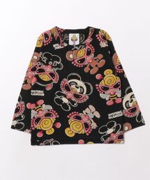 HYSTERIC MINI（ヒステリックミニ）の「PLUMP MINI総柄 長袖Tシャツ（Tシャツ/カットソー）」