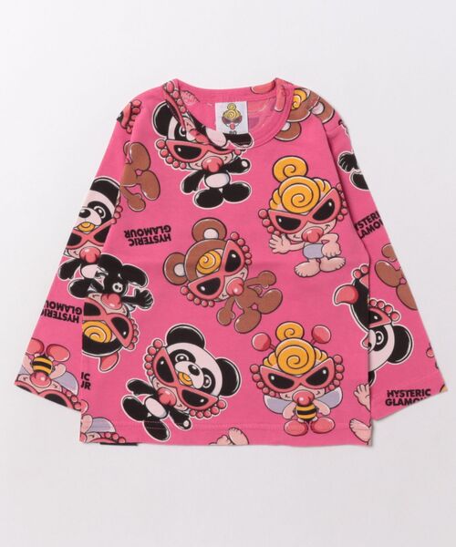 HYSTERIC MINI｜ヒステリックミニのTシャツ/カットソー（ピンク/桃色系