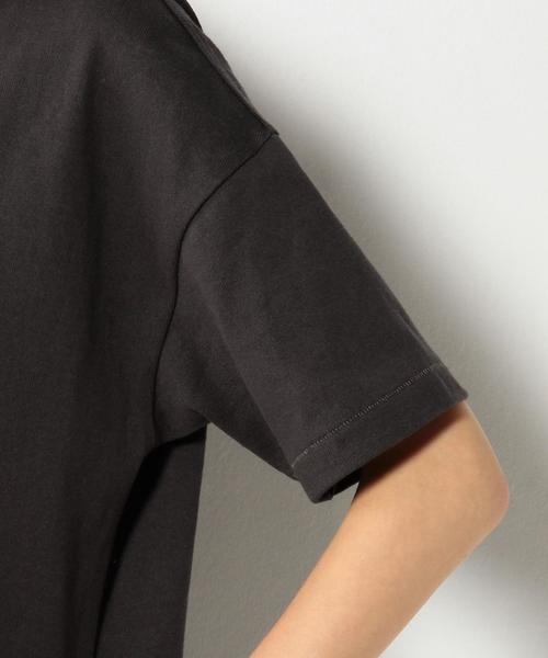 coen（コーエン）の「天竺タックワンピース（ワンピース・レディース・ダークグレー/レッド系その他・FREE）」の10枚目の写真