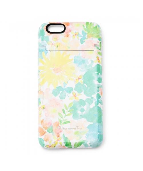 Afternoon Tea アフタヌーンティー の Dx24 ミラー付き大花柄iphone6 6sケース スマホケース カバー Wear