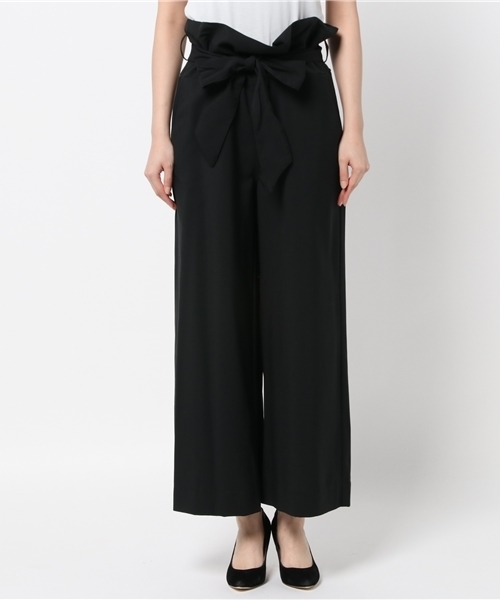 TEVALT(ヴァレット)の「<Titilate valet> ウエストリボンワイドパンツ(その他パンツ・レディース・ブラック/カーキ/レンガ・38)」の18枚目の写真