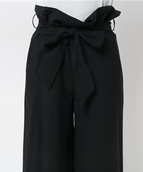 TEVALT(ヴァレット)の「<Titilate valet> ウエストリボンワイドパンツ(その他パンツ・レディース・ブラック/カーキ/レンガ・38)」の21枚目の写真