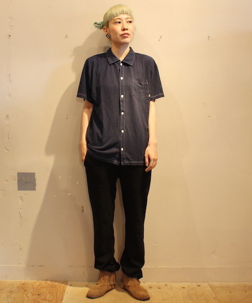 PHATEE(ファッティー)の「☆【PHATEE】ファティー SOFT SHIRTS(シャツ/ブラウス・メンズ・ネイビー/マスタード/ホワイト系その他/グリーン系その他/ホワイト系その他2/ホワイト/ホワイト系その他3/キナリ・LARGE/SMALL/MEDIUM)」の7枚目の写真