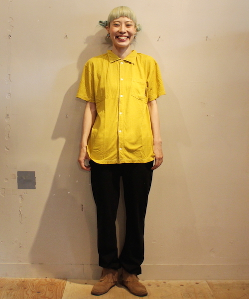 PHATEE(ファッティー)の「☆【PHATEE】ファティー SOFT SHIRTS(シャツ/ブラウス・メンズ・ネイビー/マスタード/ホワイト系その他/グリーン系その他/ホワイト系その他2/ホワイト/ホワイト系その他3/キナリ・LARGE/SMALL/MEDIUM)」の8枚目の写真