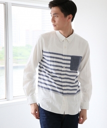 GLOBAL WORK | デザインソフトフランネル/719671(シャツ/ブラウス)