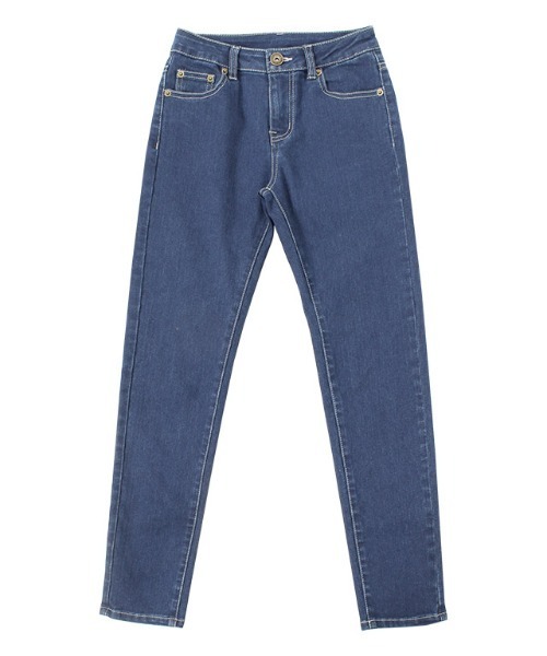 Pierrot（ピエロ）の「アンクル丈スキニーデニムパンツ 美脚 美