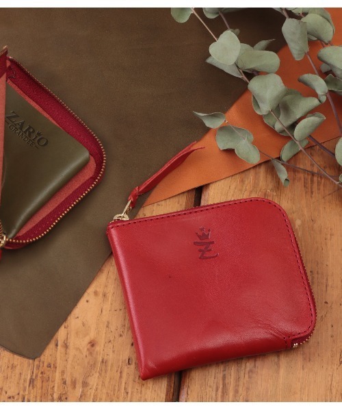 ZARIO-grandee-（ザリオ）の「栃木レザーバイカラーL字ファスナーコインケース（コインケース・メンズ・ブラウン/グリーン/レッド/ブラック/ネイビー/キャメル/ブルー系その他/モカ・ONE SIZE）」の8枚目の写真