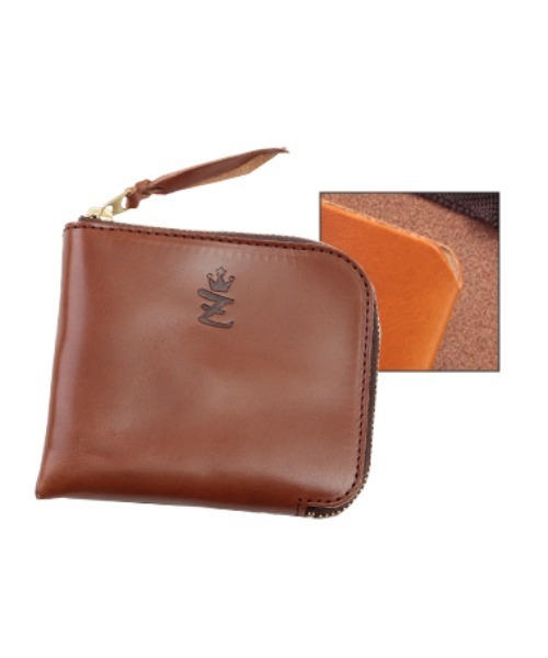 ZARIO-grandee-（ザリオ）の「栃木レザーバイカラーL字ファスナーコインケース（コインケース・メンズ・ブラウン/グリーン/レッド/ブラック/ネイビー/キャメル/ブルー系その他/モカ・ONE SIZE）」の14枚目の写真