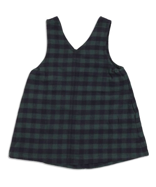 apres les cours（アプレレクール）の「先染めチェックＪスカート(6分丈)（ワンピース・キッズ・グリーン/レッド/ベージュ・100/120/130/110/90/140/80）」の11枚目の写真