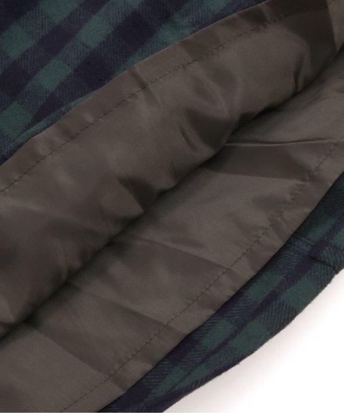 apres les cours（アプレレクール）の「先染めチェックＪスカート(6分丈)（ワンピース・キッズ・グリーン/レッド/ベージュ・100/120/130/110/90/140/80）」の7枚目の写真