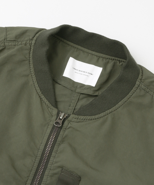 URBAN RESEARCH DOORS MENS（アーバンリサーチ ドアーズ メンズ）の「DOORS High Count MA-1（MA-1・メンズ・ブラック/カーキ/グリーン系その他・40/38）」の19枚目の写真