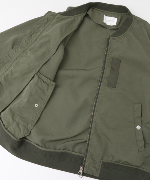 URBAN RESEARCH DOORS MENS（アーバンリサーチ ドアーズ メンズ）の「DOORS High Count MA-1（MA-1・メンズ・ブラック/カーキ/グリーン系その他・40/38）」の6枚目の写真