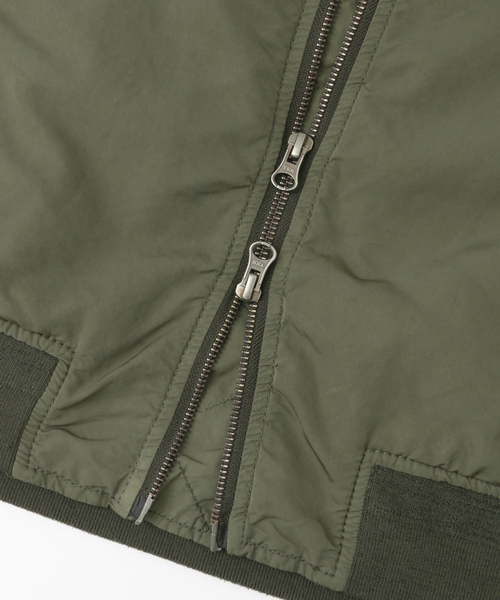 URBAN RESEARCH DOORS MENS（アーバンリサーチ ドアーズ メンズ）の「DOORS High Count MA-1（MA-1・メンズ・ブラック/カーキ/グリーン系その他・40/38）」の5枚目の写真