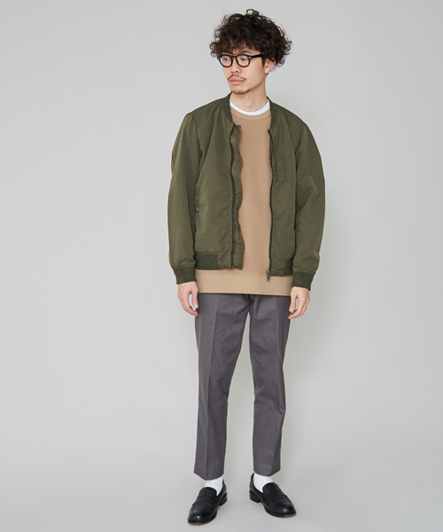 URBAN RESEARCH DOORS MENS（アーバンリサーチ ドアーズ メンズ）の「DOORS High Count MA-1（MA-1・メンズ・ブラック/カーキ/グリーン系その他・40/38）」の21枚目の写真