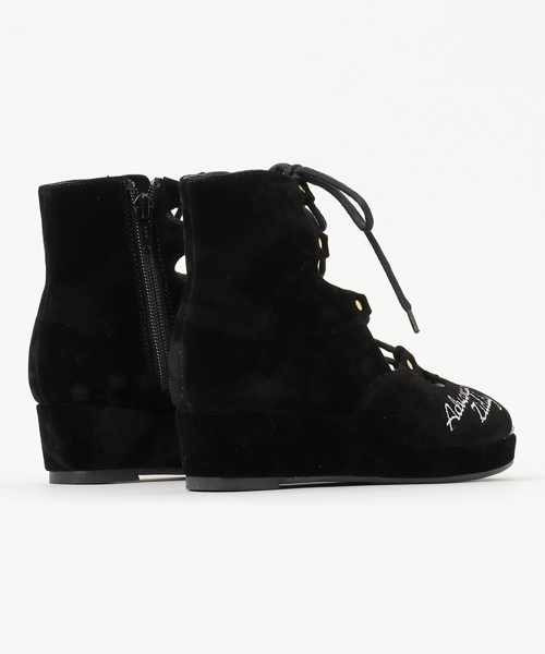 ZIDDY（ジディ）の「ZIDDY/スウェードレースアップサンダル（サンダル・キッズ・ブラック/ライトブラウン・23/24/21/22）」の5枚目の写真