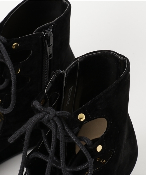 ZIDDY（ジディ）の「ZIDDY/スウェードレースアップサンダル（サンダル・キッズ・ブラック/ライトブラウン・23/24/21/22）」の7枚目の写真