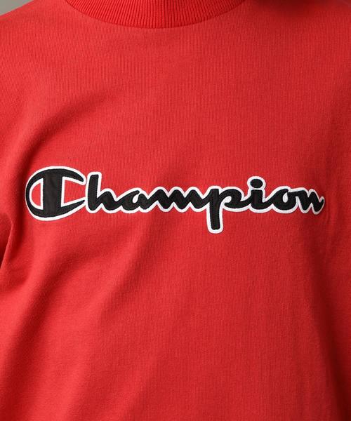 Champion（チャンピオン）の「【別注】 ＜CHAMPION(チャンピオン）＞ JERSEY WIDE/スウェット ◆（スウェット・メンズ・レッド/ブラック/ホワイト・SMALL/MEDIUM/LARGE）」の9枚目の写真