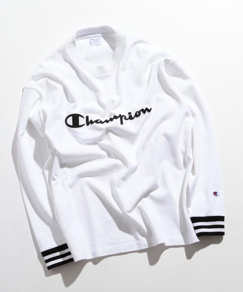 Champion（チャンピオン）の「【別注】 ＜CHAMPION(チャンピオン）＞ JERSEY WIDE/スウェット ◆（スウェット・メンズ・レッド/ブラック/ホワイト・SMALL/MEDIUM/LARGE）」の12枚目の写真