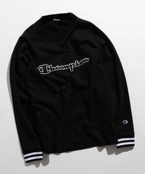 Champion（チャンピオン）の「【別注】 ＜CHAMPION(チャンピオン）＞ JERSEY WIDE/スウェット ◆（スウェット・メンズ・レッド/ブラック/ホワイト・SMALL/MEDIUM/LARGE）」の4枚目の写真