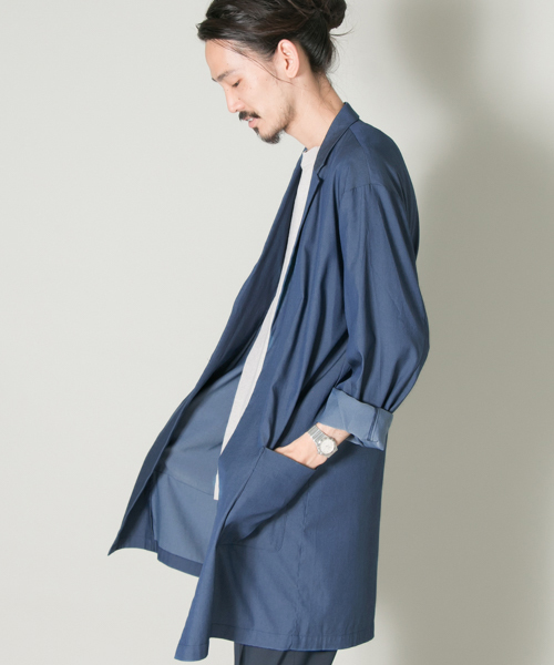 URBAN RESEARCH（アーバンリサーチ）の「ACライトコーディガン（カーディガン/ボレロ・メンズ・チャコールグレー/ブルー/ベージュ・FREE）」の4枚目の写真