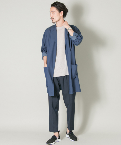 URBAN RESEARCH（アーバンリサーチ）の「ACライトコーディガン（カーディガン/ボレロ・メンズ・チャコールグレー/ブルー/ベージュ・FREE）」の6枚目の写真