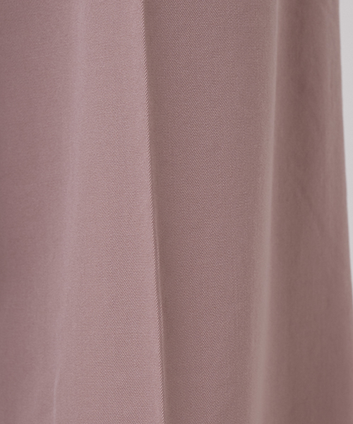 UNITED TOKYO（ユナイテッドトウキョウ）の「ウールワンタックストレートワイドパンツ（その他パンツ・レディース・ピンク/ブラック/マスタード/グリーン・1/2）」の14枚目の写真