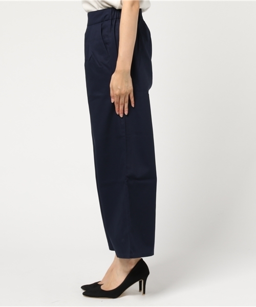 earth music&ecology(アースミュージックアンドエコロジー)の「タックワイドパンツ(その他パンツ・レディース・ベージュ/ネイビー/カーキ・FREE)」の5枚目の写真