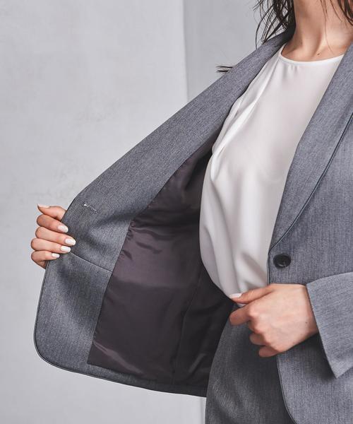 UNITED ARROWS（ユナイテッドアローズ）の「○UBCB ドビー ショールカラー ジャケット ◆（テーラードジャケット・レディース・ネイビー/グレー・40/34/38/36）」の15枚目の写真