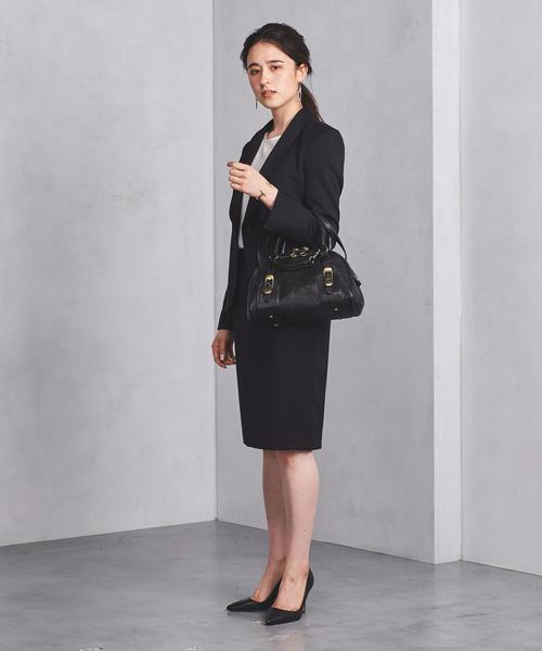 UNITED ARROWS（ユナイテッドアローズ）の「○UBCB ドビー ショールカラー ジャケット ◆（テーラードジャケット・レディース・ネイビー/グレー・40/34/38/36）」の9枚目の写真