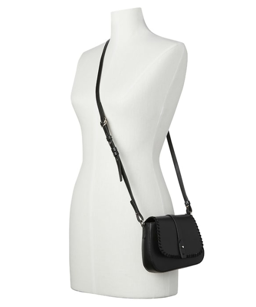 GAP（ギャップ）の「Gap ウィップステッチ サドルバッグ（ショルダーバッグ・レディース・ブラック/グレー系その他・ONE SIZE）」の4枚目の写真