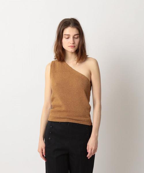 steven alan - 18ss Steven Alan  ノースリーブ ニット  スティーブンアラン Steven Alan（スティーブンアラン）の「＜Steven Alan＞ONE SHOULDER