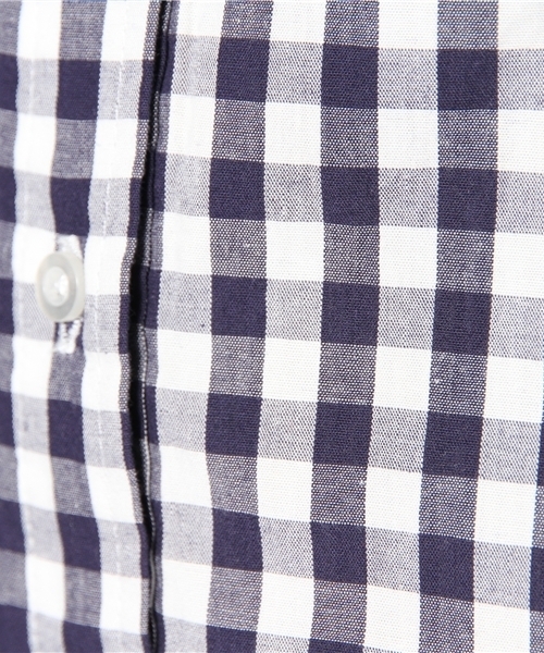 WEGO（ウィゴー）の「WEGO/ギンガムチェックシャツ（シャツ/ブラウス・レディース・ブラック/ライム/ネイビー/イエロー/レッド・MEDIUM/LARGE）」の12枚目の写真