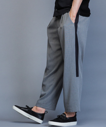 5351 POUR LES HOMMES | バーズアイクロップドワイドパンツ(その他パンツ)