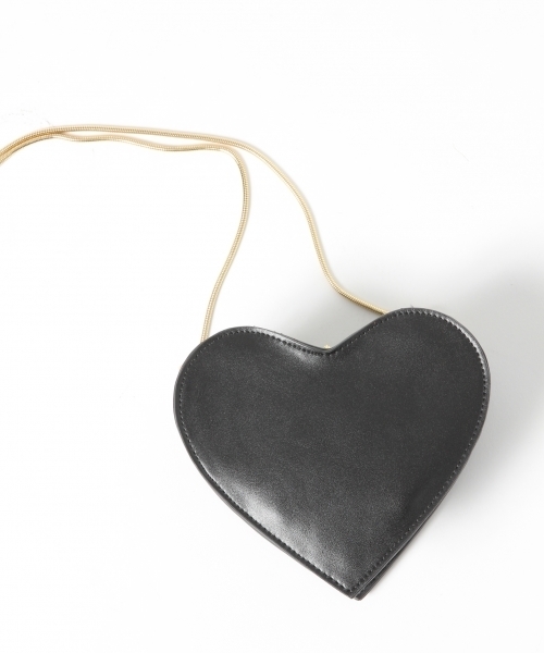 LOWRYS FARM（ローリーズファーム）の「ハートミニショルダー　800881（ショルダーバッグ・レディース・ブラック/レッド/シルバー・FREE）」の5枚目の写真