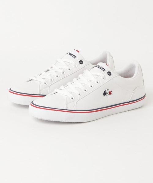 Lacoste Qsp Lerond Lerond 218 Qsp スニーカー Lacoste ラコステ のファッション 1 Wht Wht スニーカー