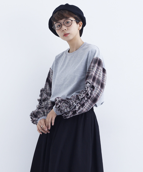 merlot�i�������[�j�́u�t�����`�F�b�N���h�b�L���O�v���I�[�o�[7806�i���̑��g�b�v�X�j�v�b�`���R�[���O���[