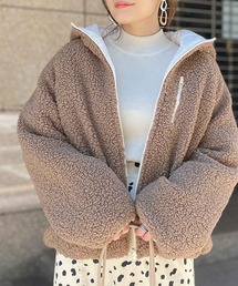 KOBE LETTUCE | 2typeリバーシブルパイピングボアジャケット(ダウンジャケット/コート)