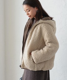2typeリバーシブルパイピングボアジャケット　撥水加工