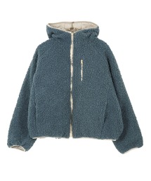 2typeリバーシブルパイピングボアジャケット 撥水加工