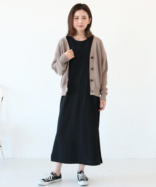 AMERICAN HOLIC(アメリカンホリック)の「【ZOZO限定】マキシTシャツワンピース *(ワンピース・レディース・ブラック/ネイビー/オフホワイト/モカ/その他7/キャメル/カーキ/パープル/ベージュ・FREE)」の21枚目の写真